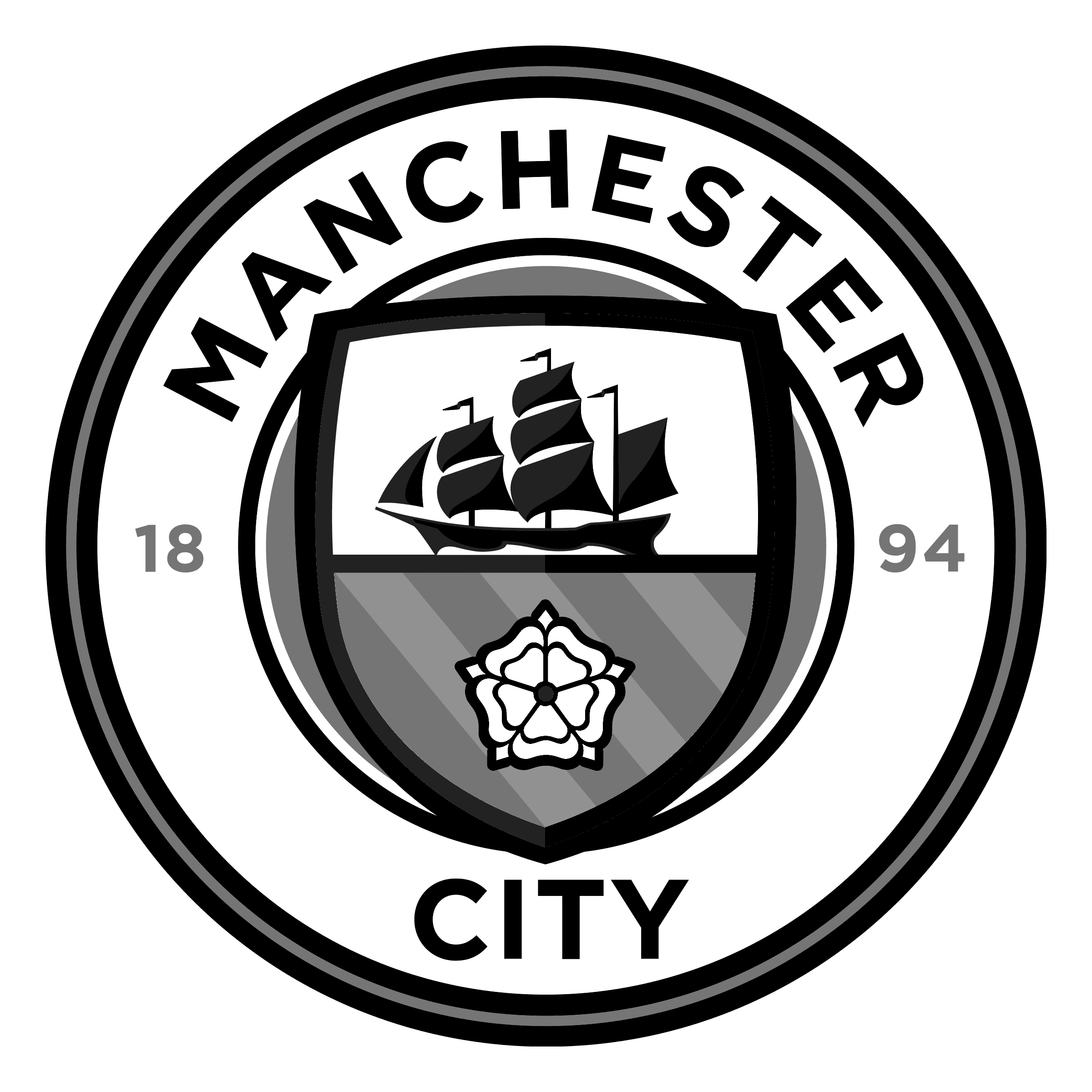 Manchester-City-Logo-Black-And-White Cheshire Cookery School