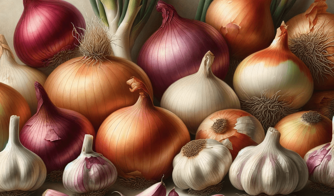 The Alliums Almanac: From Purple Garlic to Walking Onions