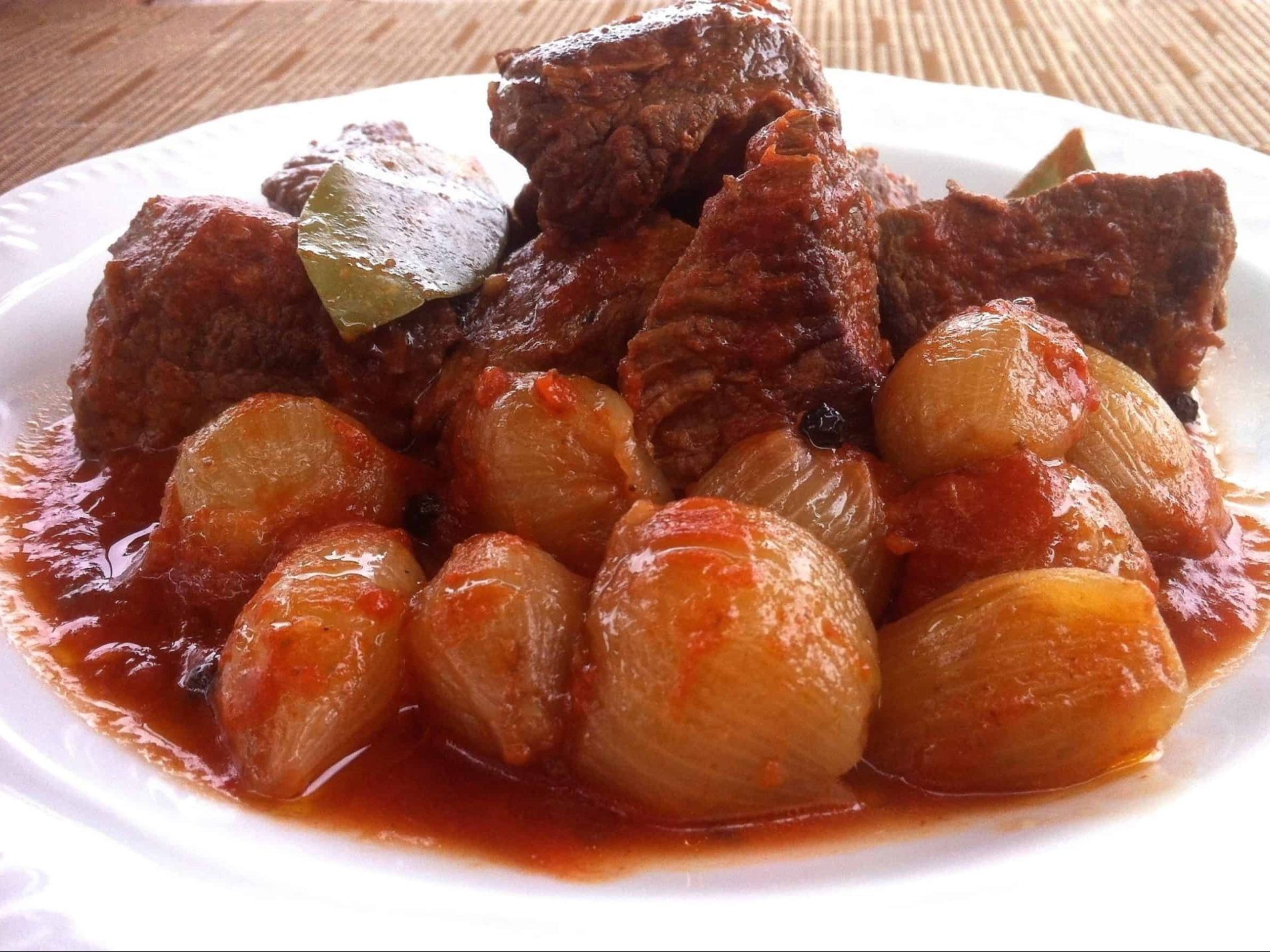 Beef Stifado