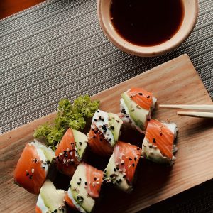 Friday night kitchen sushi